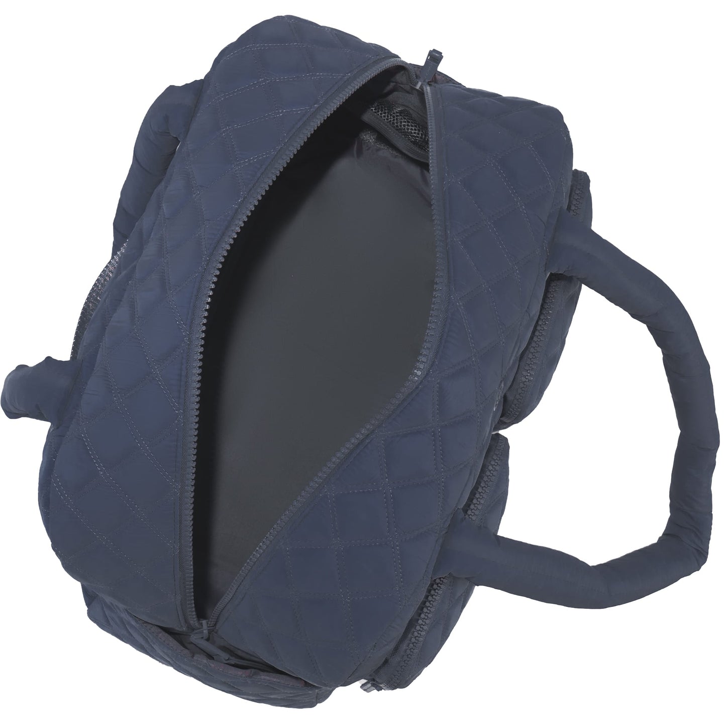 Joan & David Two Pocket Diamond Quilted 22 in. Duffel Bag