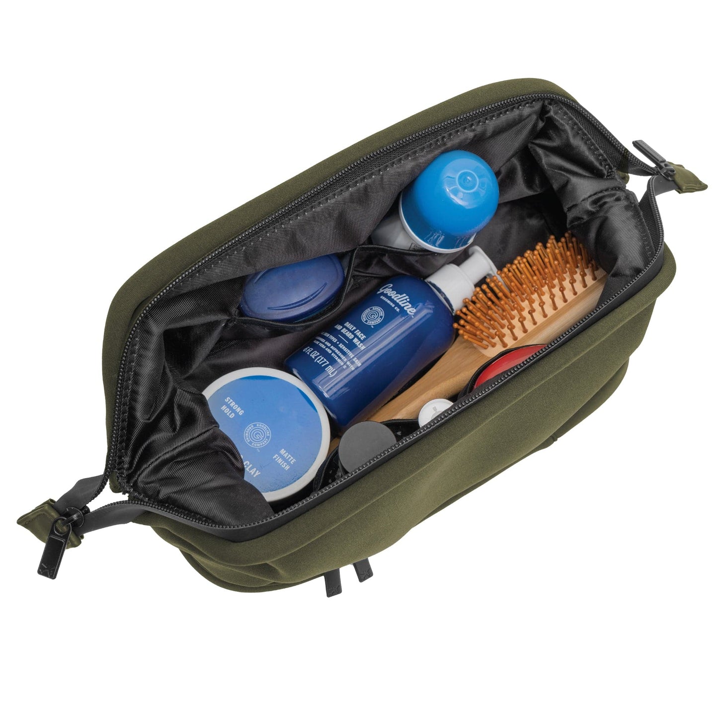 The Callisto Neoprene Drop Bottom Toiletry Case