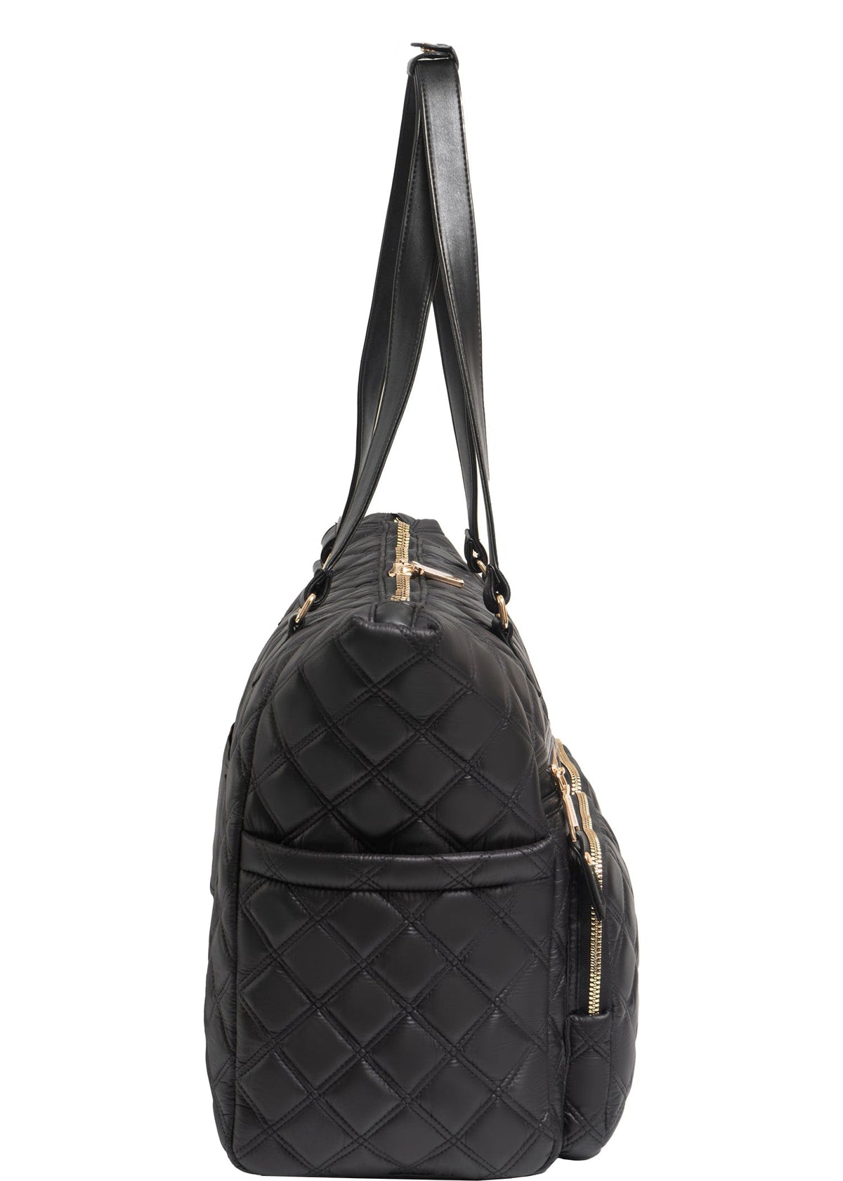 Joan & David The Bailey Diamond Quilted Tote