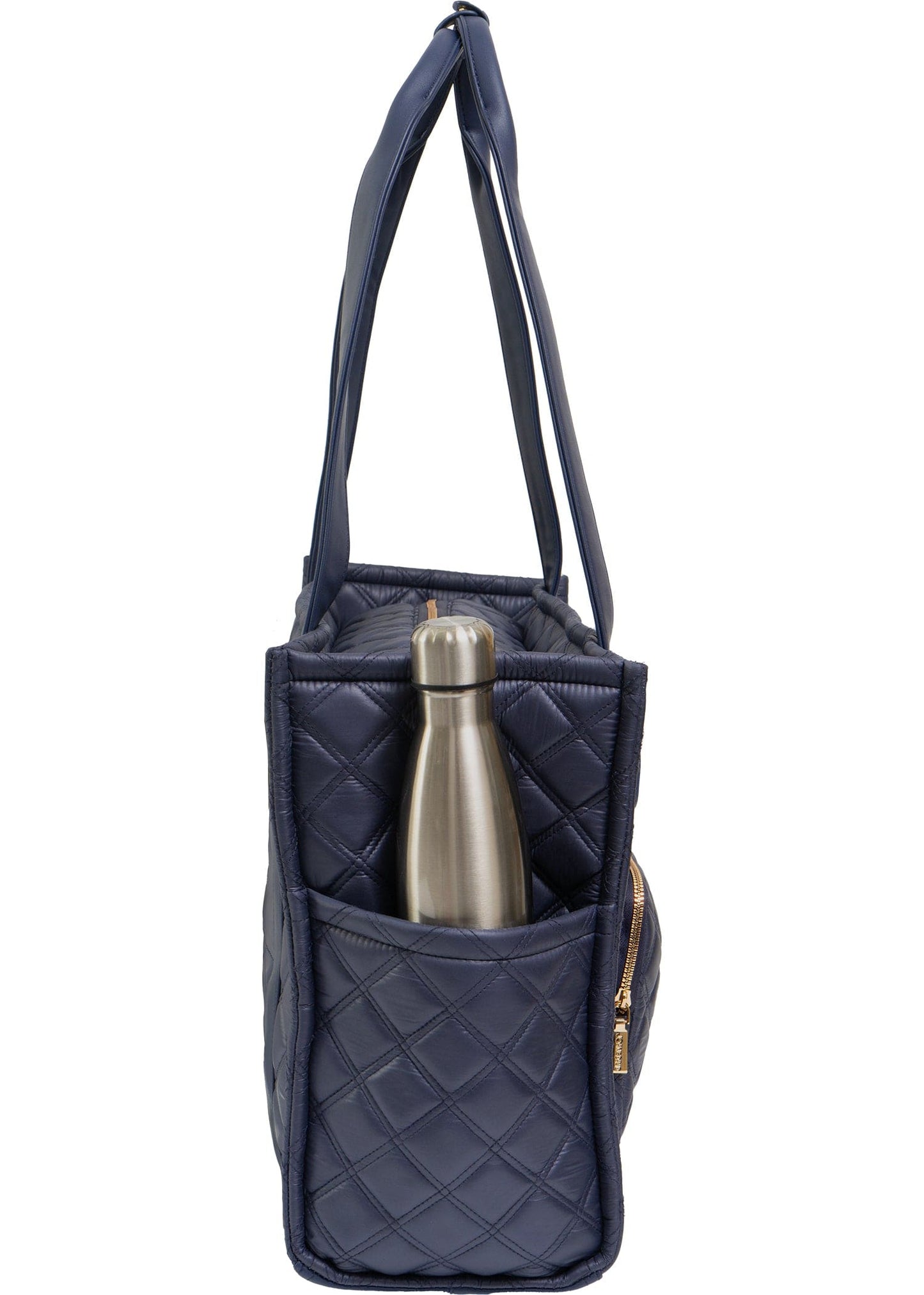 Joan & David The Daphne Diamond Quilted Square Tote