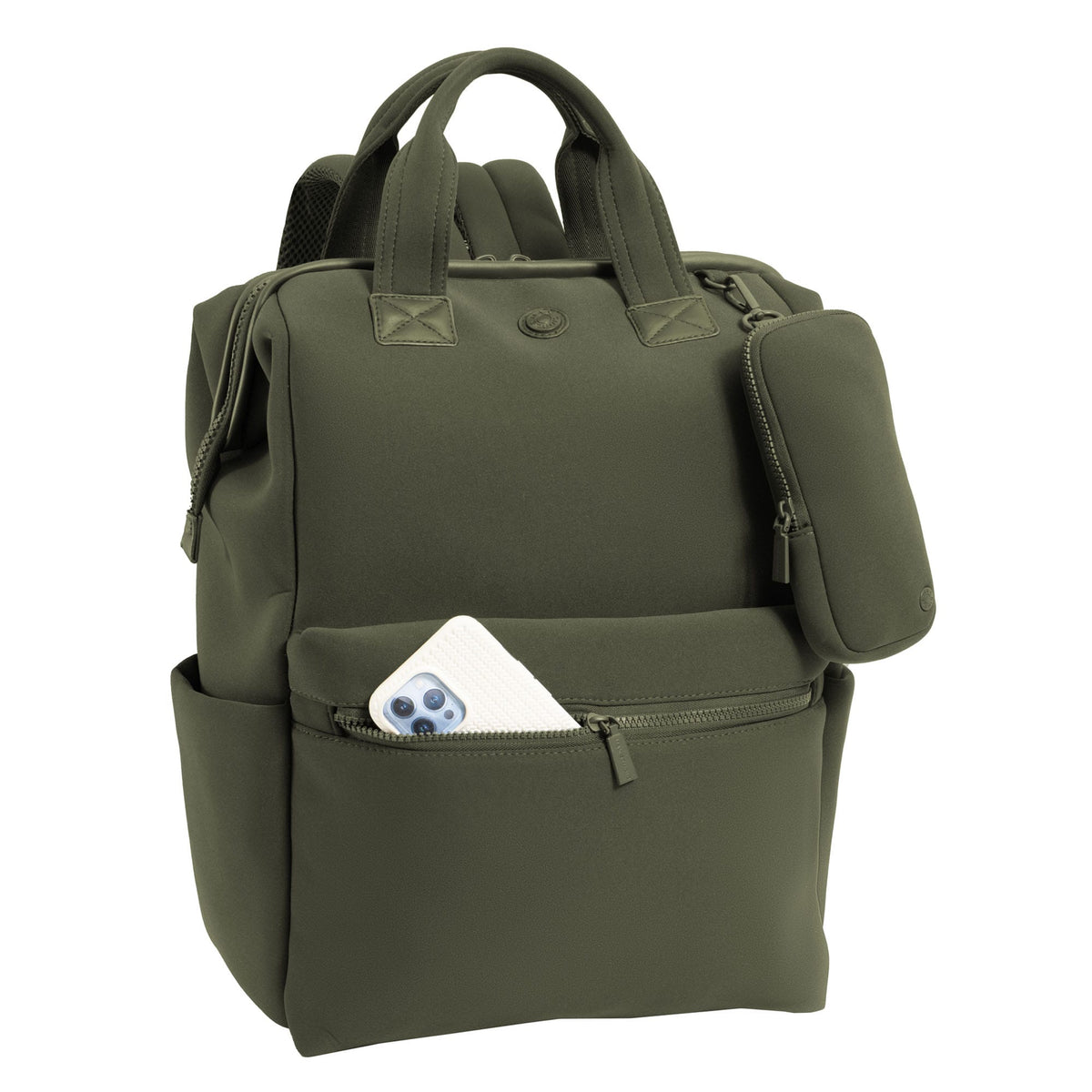 Max Studio The Audrey 18 Inch Neoprene Travel Workbook Backpack