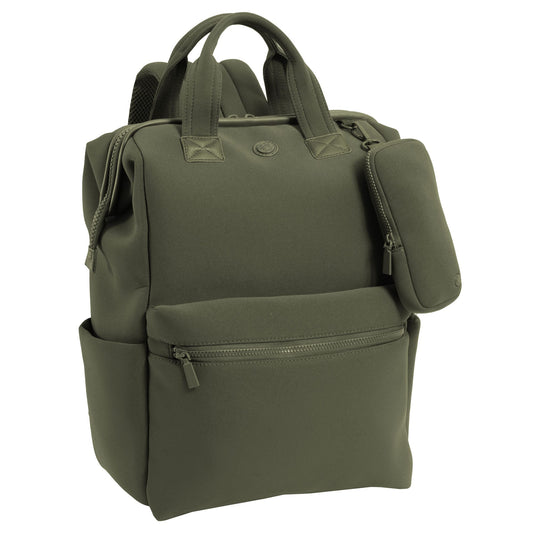 Max Studio The Audrey 18 Inch Neoprene Travel Workbook Backpack