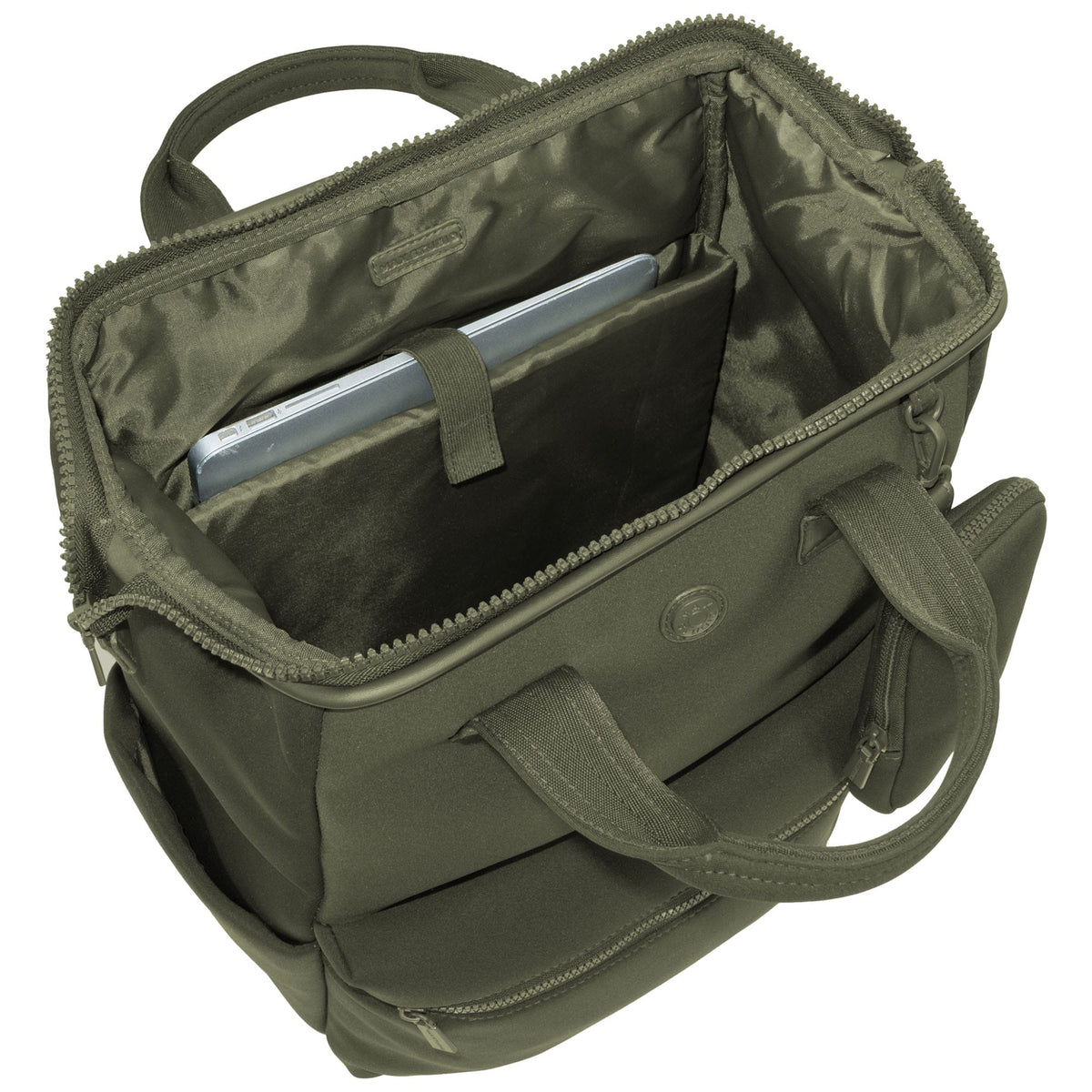 Max Studio The Audrey 18 Inch Neoprene Travel Workbook Backpack