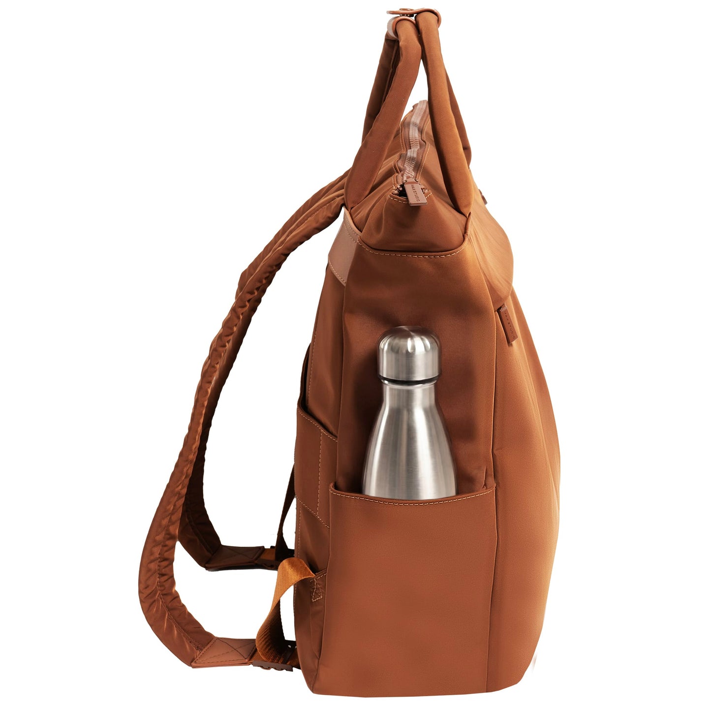 Max Studio The Everly 18 Inch Twill Nylon Workbook Travel Backpack