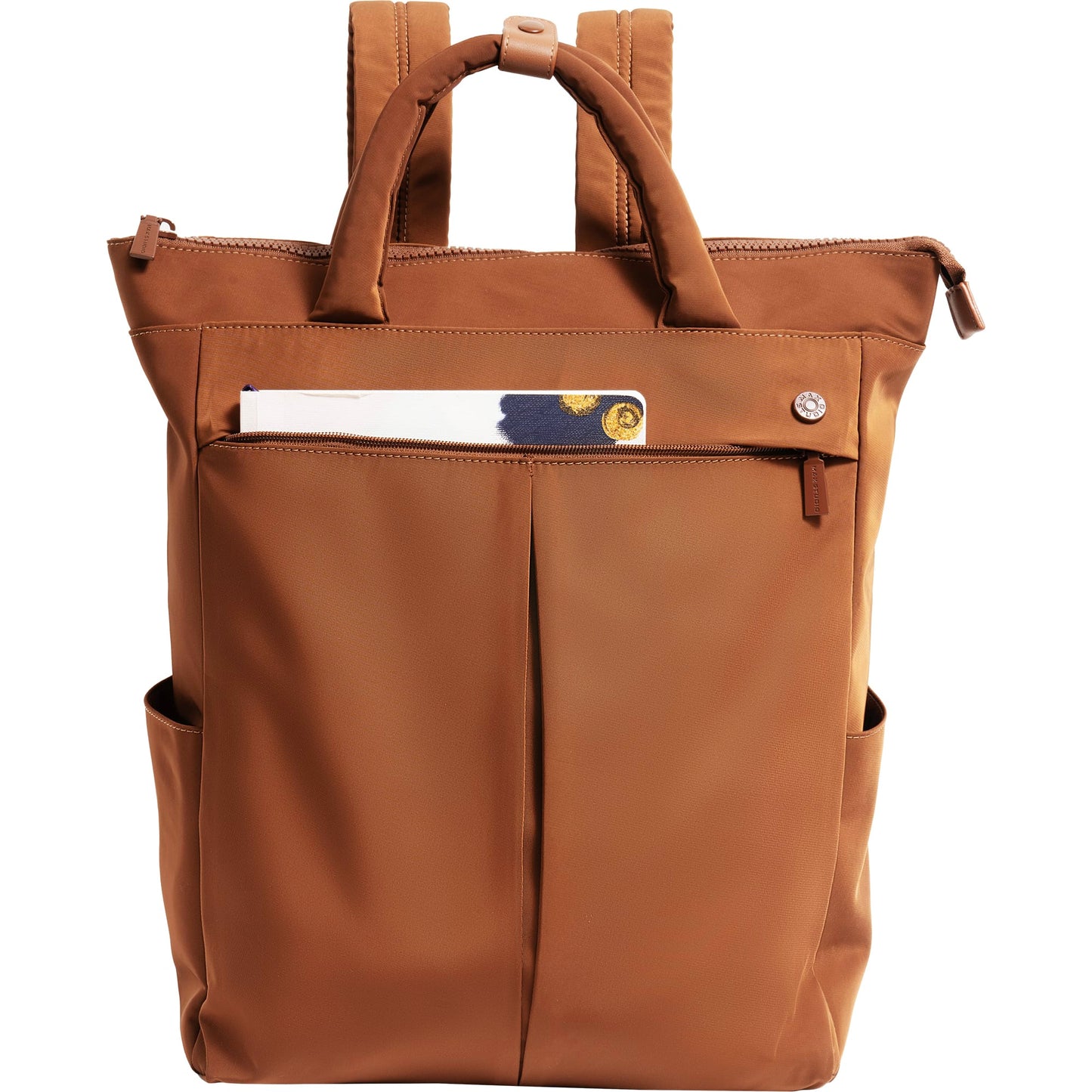 Max Studio The Everly 18 Inch Twill Nylon Workbook Travel Backpack