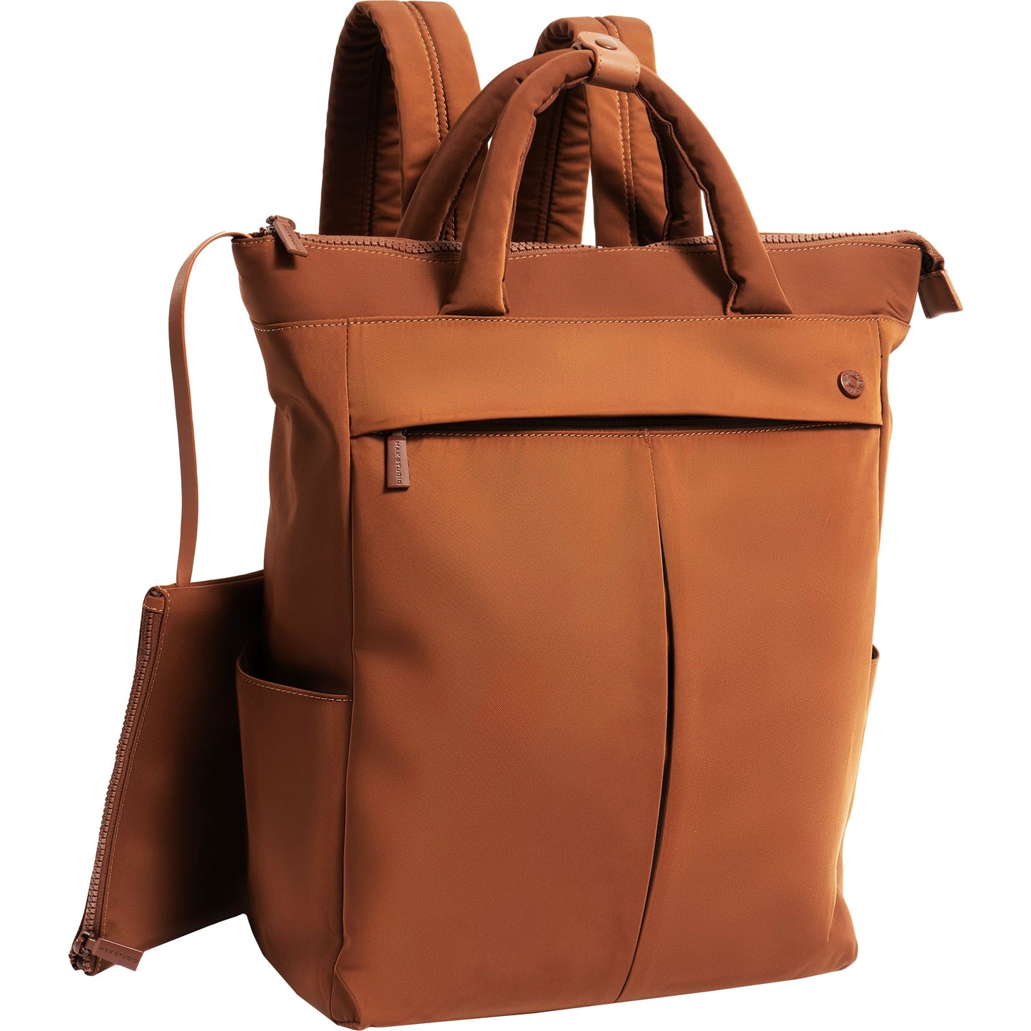 Max Studio The Everly 18 Inch Twill Nylon Workbook Travel Backpack