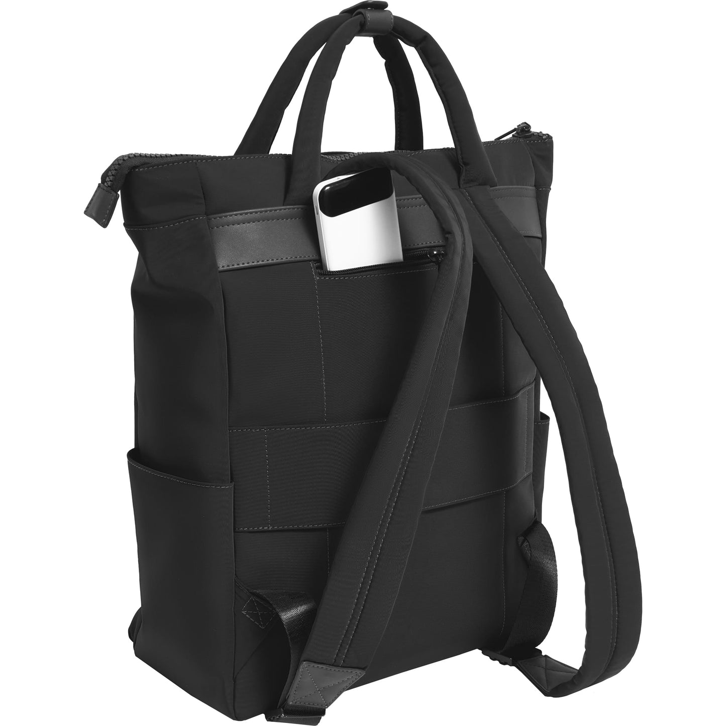 Max Studio The Everly 18 Inch Twill Nylon Workbook Travel Backpack