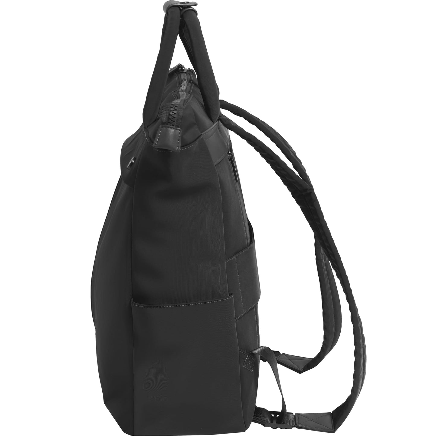 Max Studio The Everly 18 Inch Twill Nylon Workbook Travel Backpack