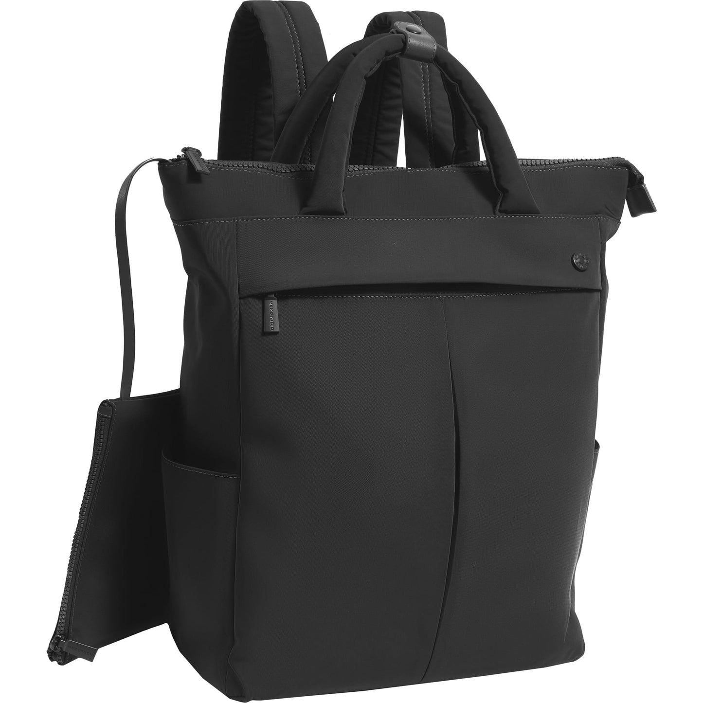 Max Studio The Everly 18 Inch Twill Nylon Workbook Travel Backpack