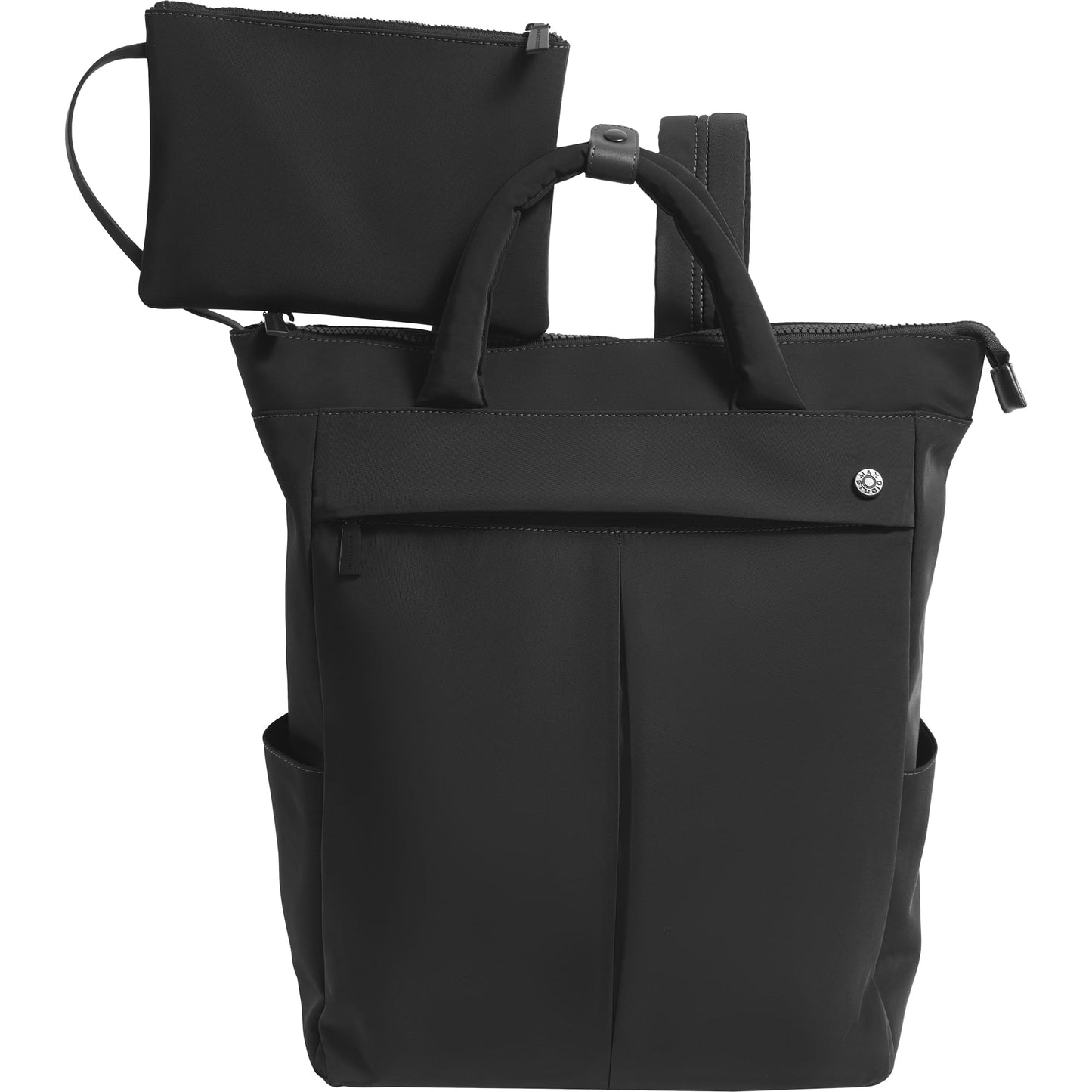 Max Studio The Everly 18 Inch Twill Nylon Workbook Travel Backpack