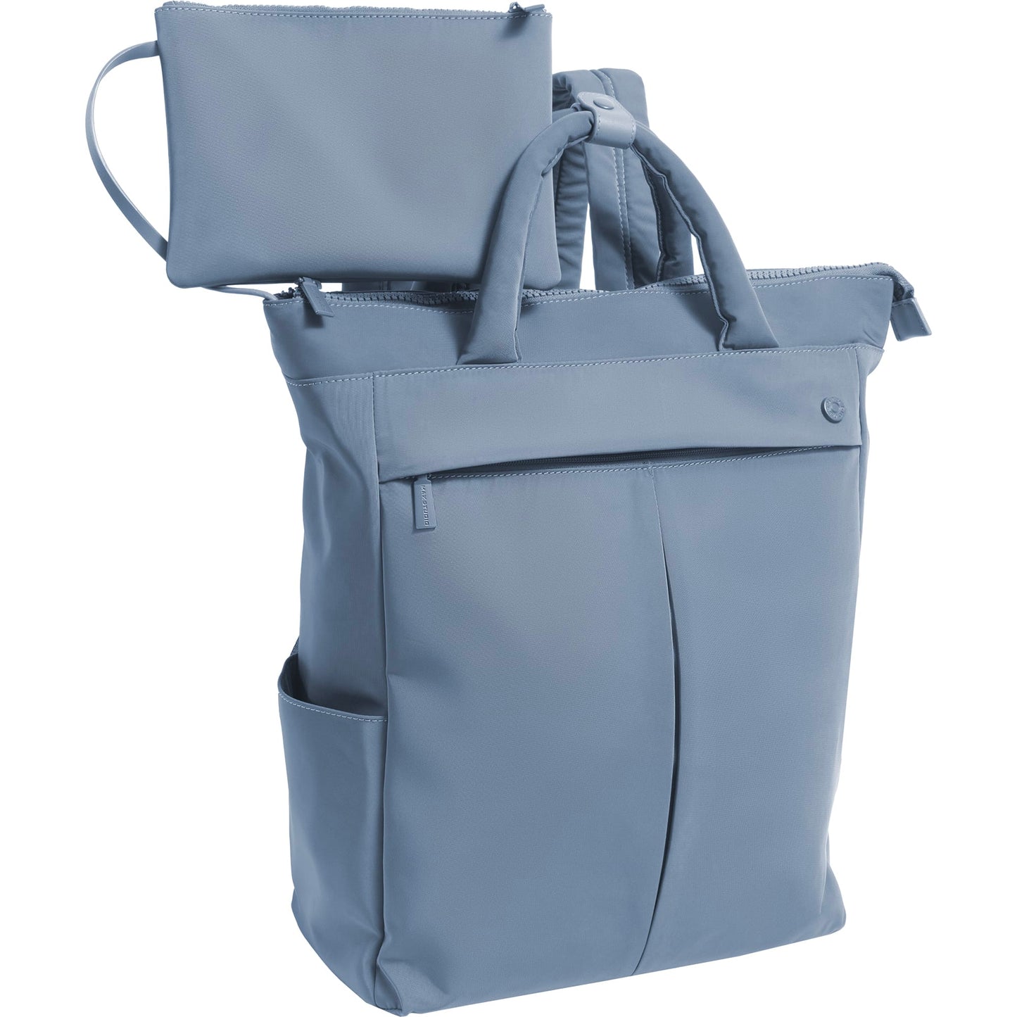 Max Studio The Everly 18 Inch Twill Nylon Workbook Travel Backpack