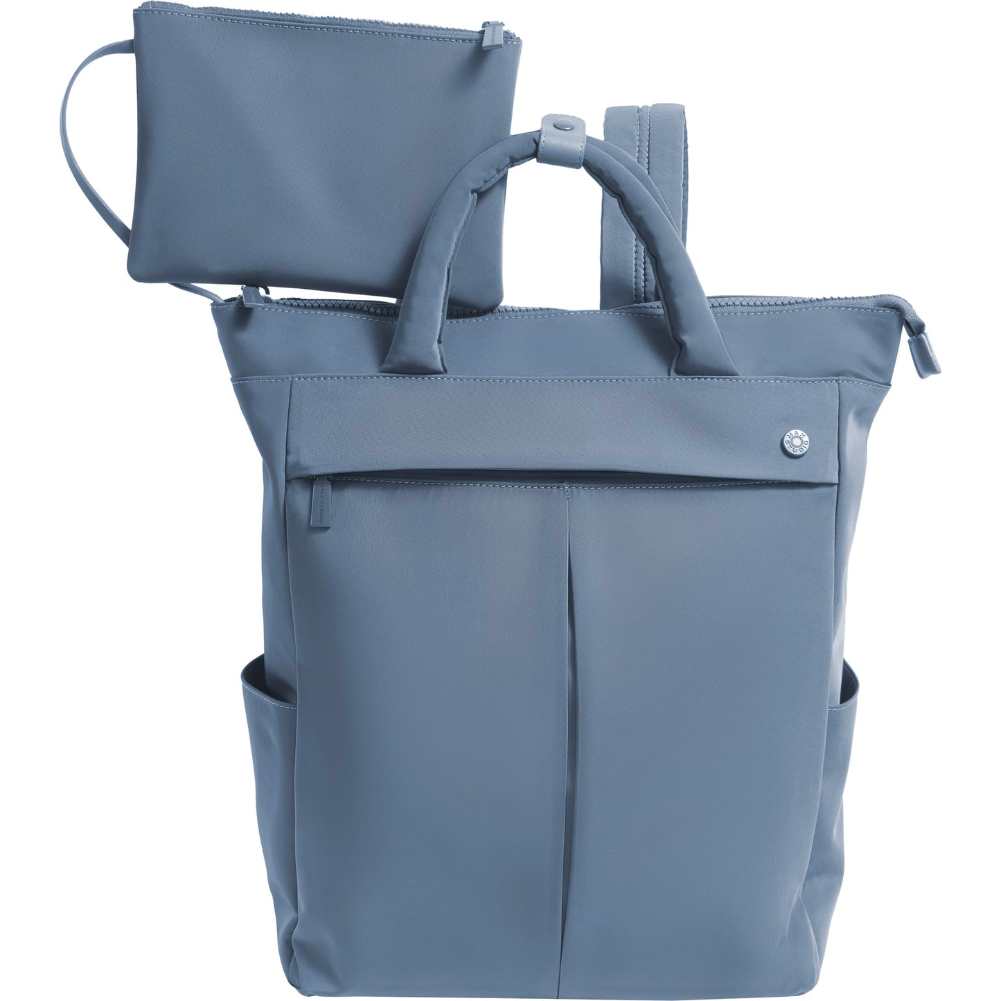 Max Studio The Everly 18 Inch Twill Nylon Workbook Travel Backpack
