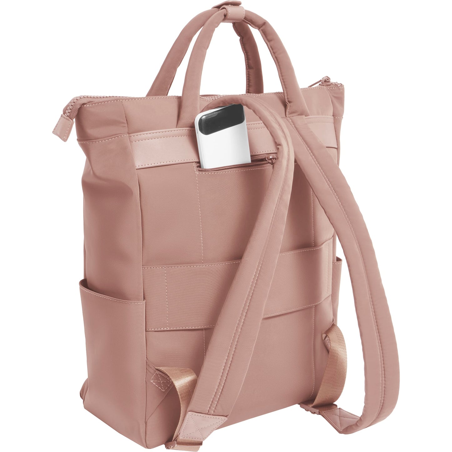 Max Studio The Everly 18 Inch Twill Nylon Workbook Travel Backpack