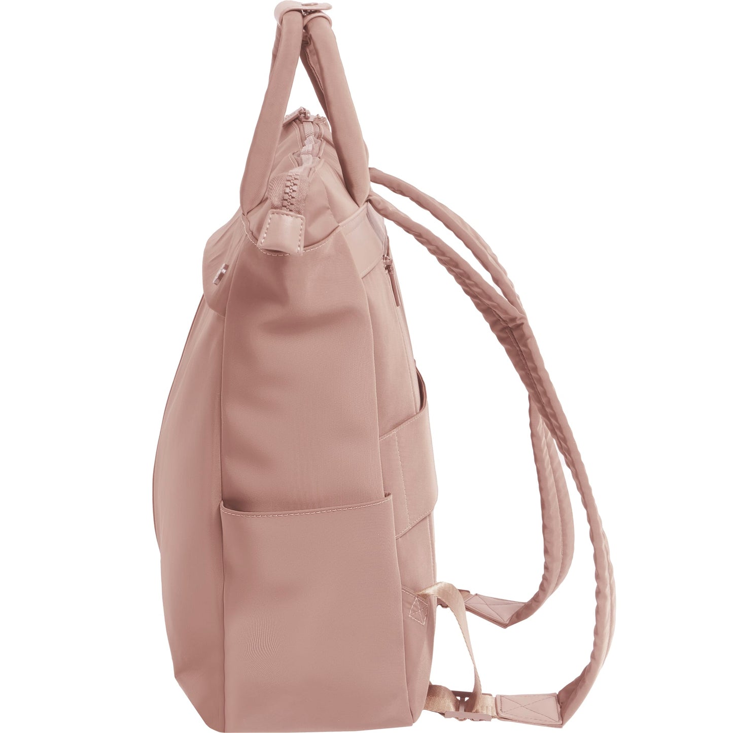 Max Studio The Everly 18 Inch Twill Nylon Workbook Travel Backpack