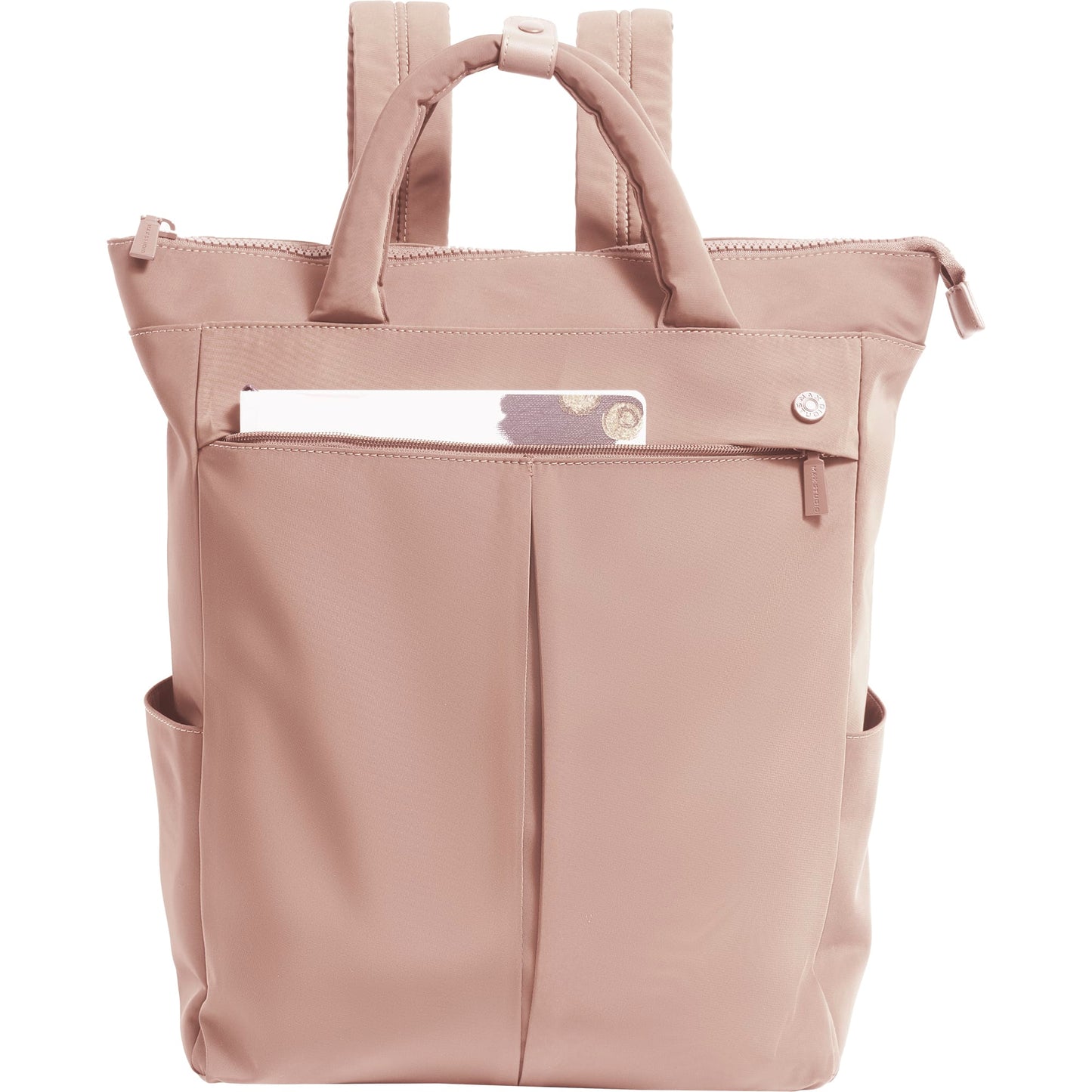Max Studio The Everly 18 Inch Twill Nylon Workbook Travel Backpack