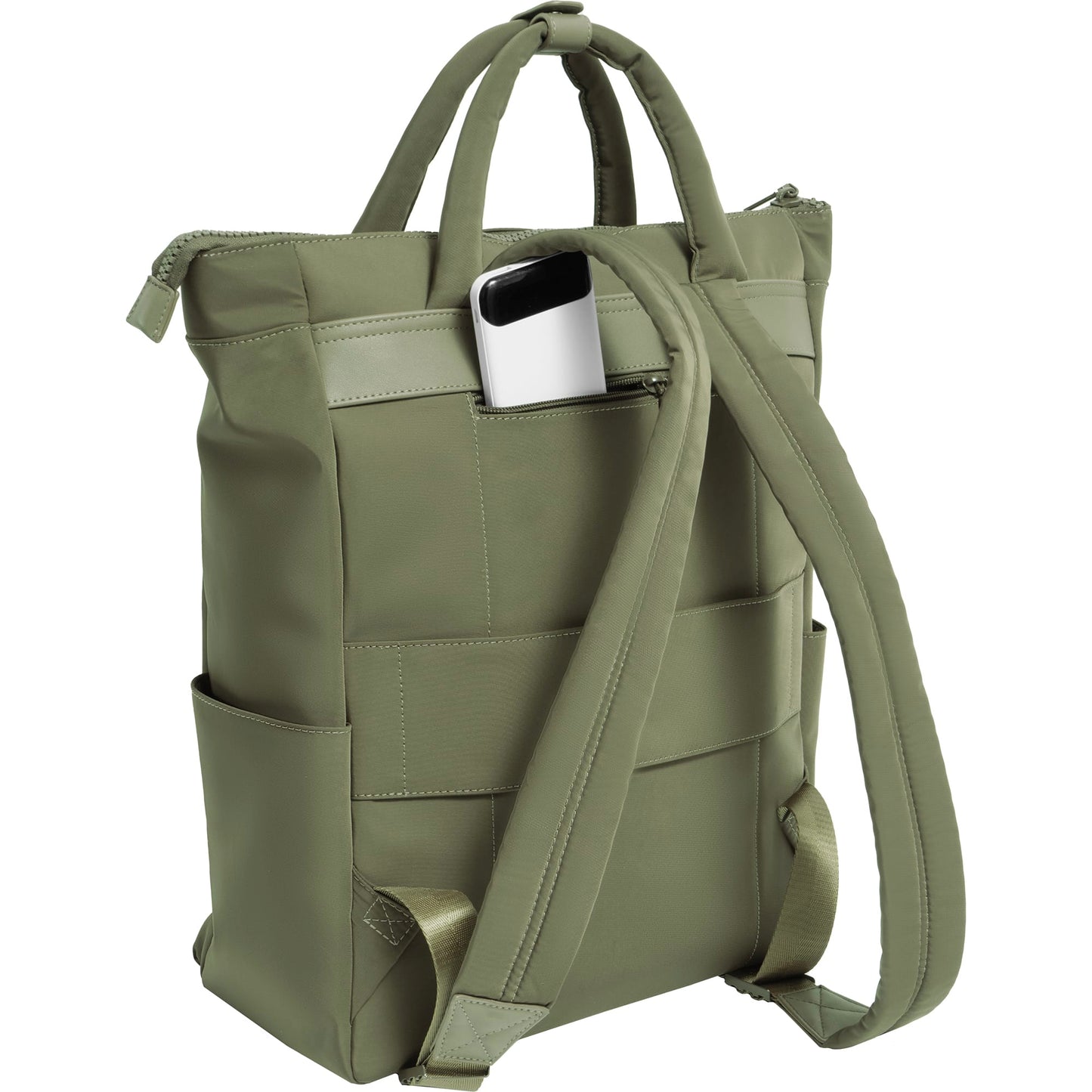 Max Studio The Everly 18 Inch Twill Nylon Workbook Travel Backpack