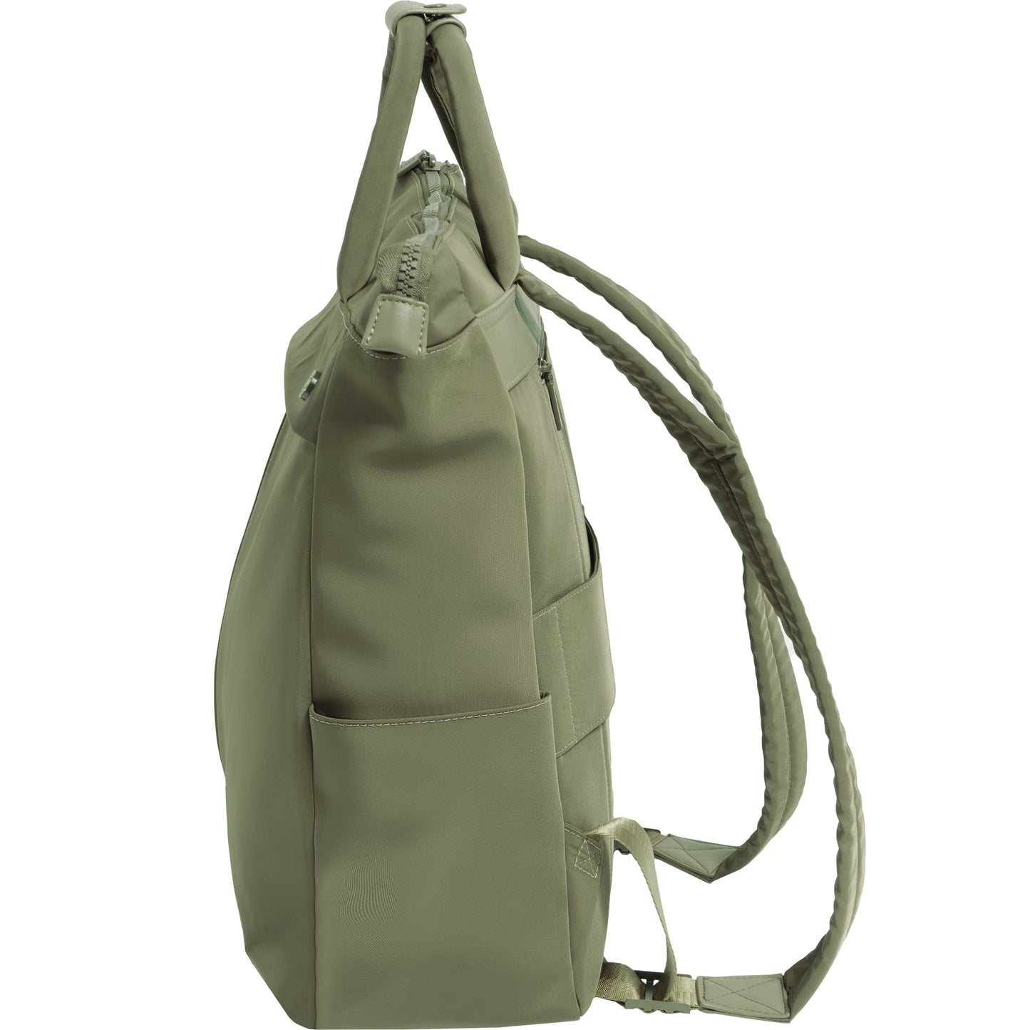 Max Studio The Everly 18 Inch Twill Nylon Workbook Travel Backpack