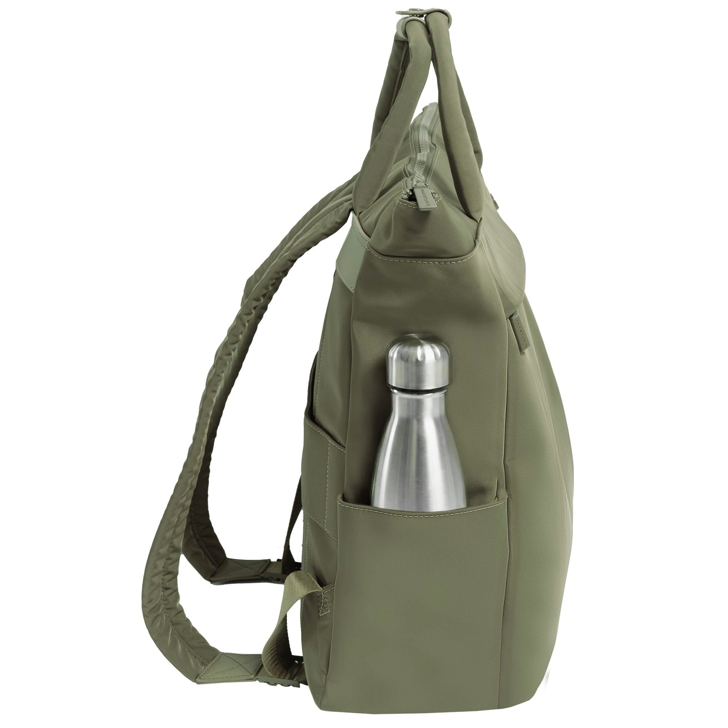 Max Studio The Everly 18 Inch Twill Nylon Workbook Travel Backpack