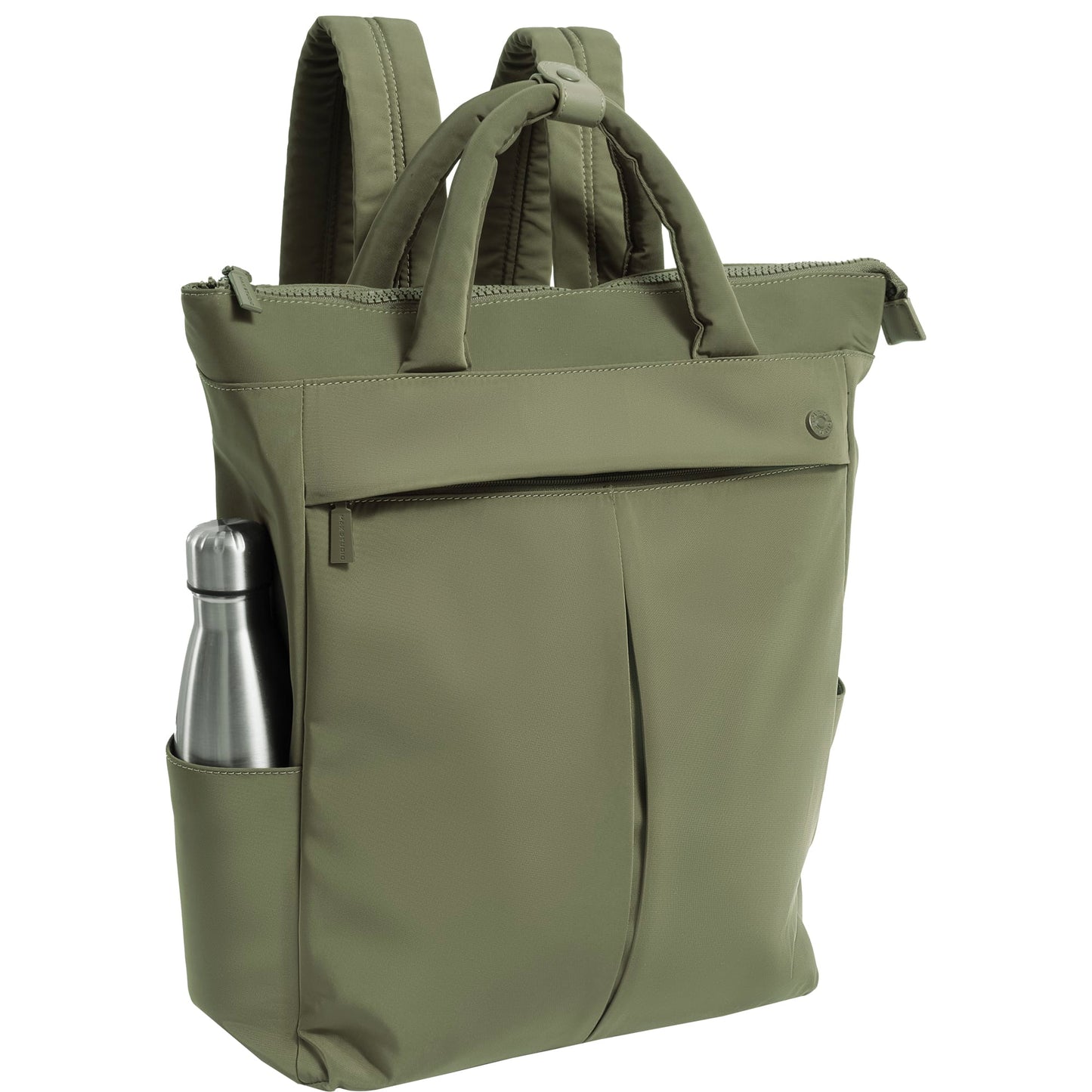 Max Studio The Everly 18 Inch Twill Nylon Workbook Travel Backpack