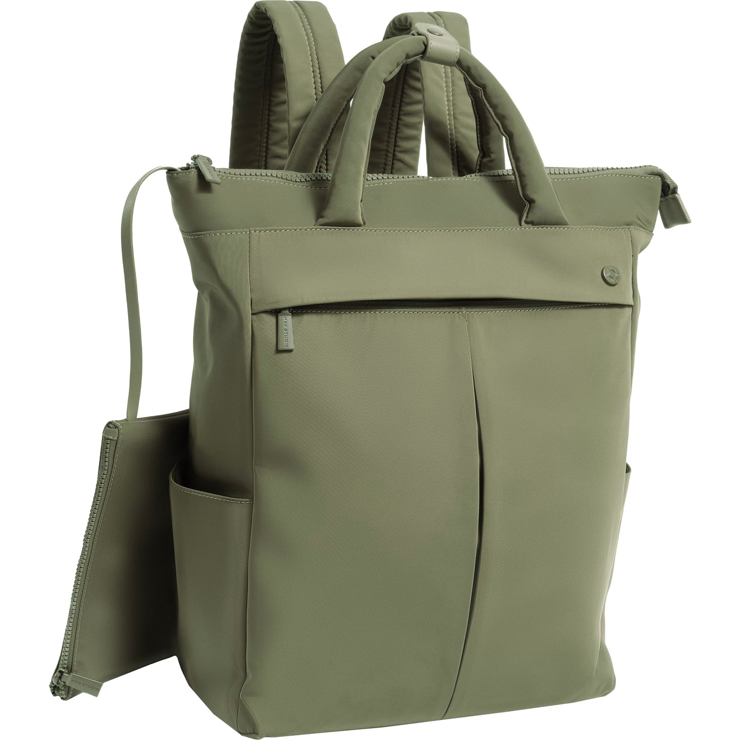 Max Studio The Everly 18 Inch Twill Nylon Workbook Travel Backpack
