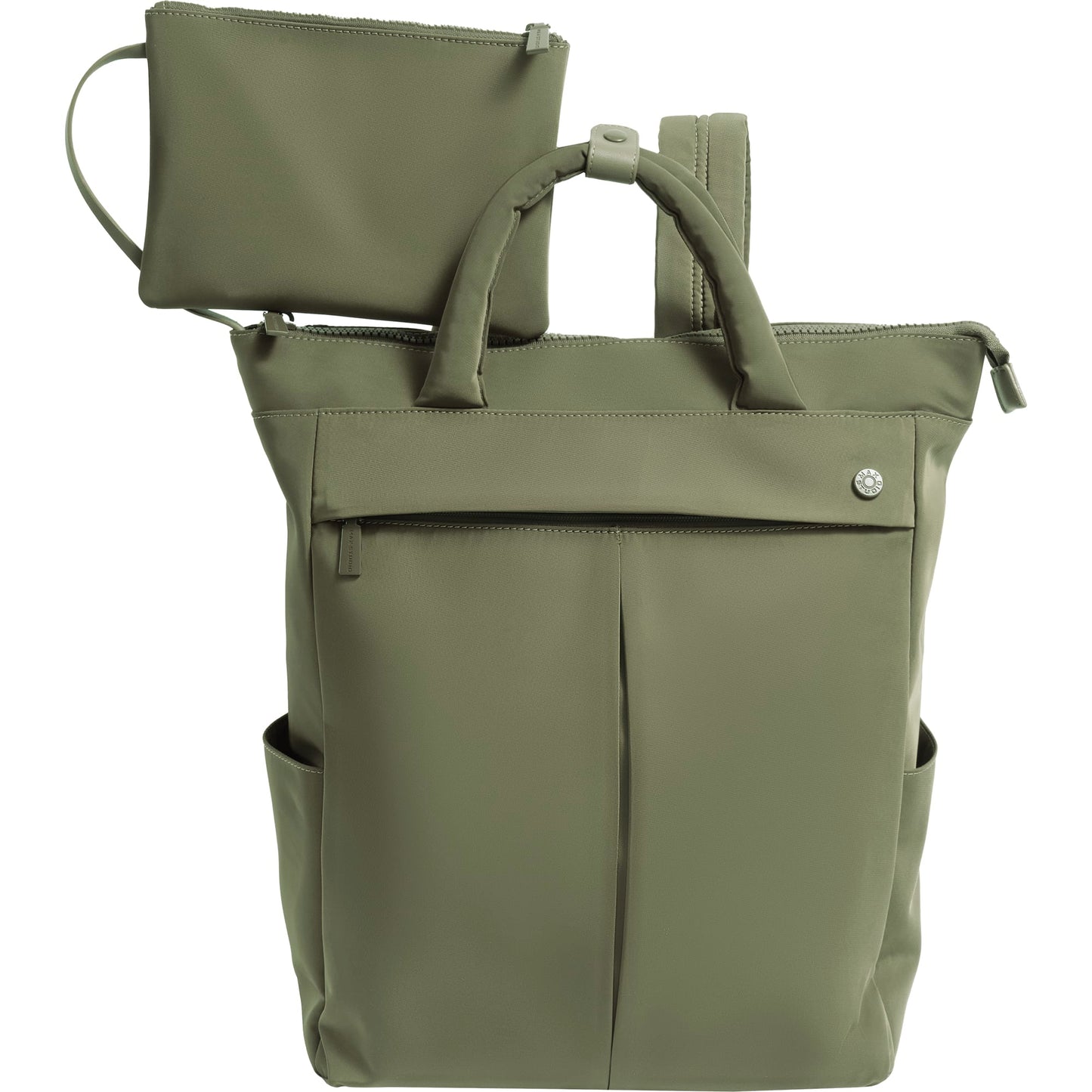Max Studio The Everly 18 Inch Twill Nylon Workbook Travel Backpack