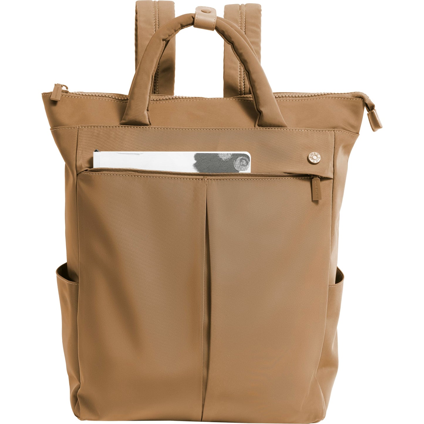 Max Studio The Everly 18 Inch Twill Nylon Workbook Travel Backpack