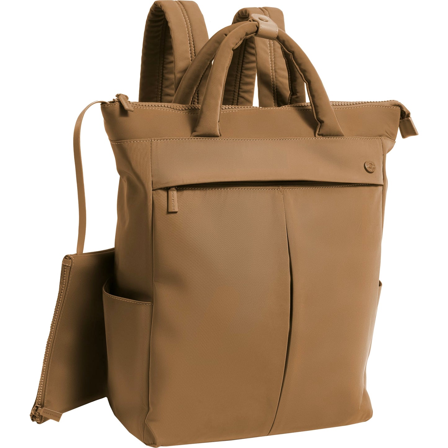 Max Studio The Everly 18 Inch Twill Nylon Workbook Travel Backpack