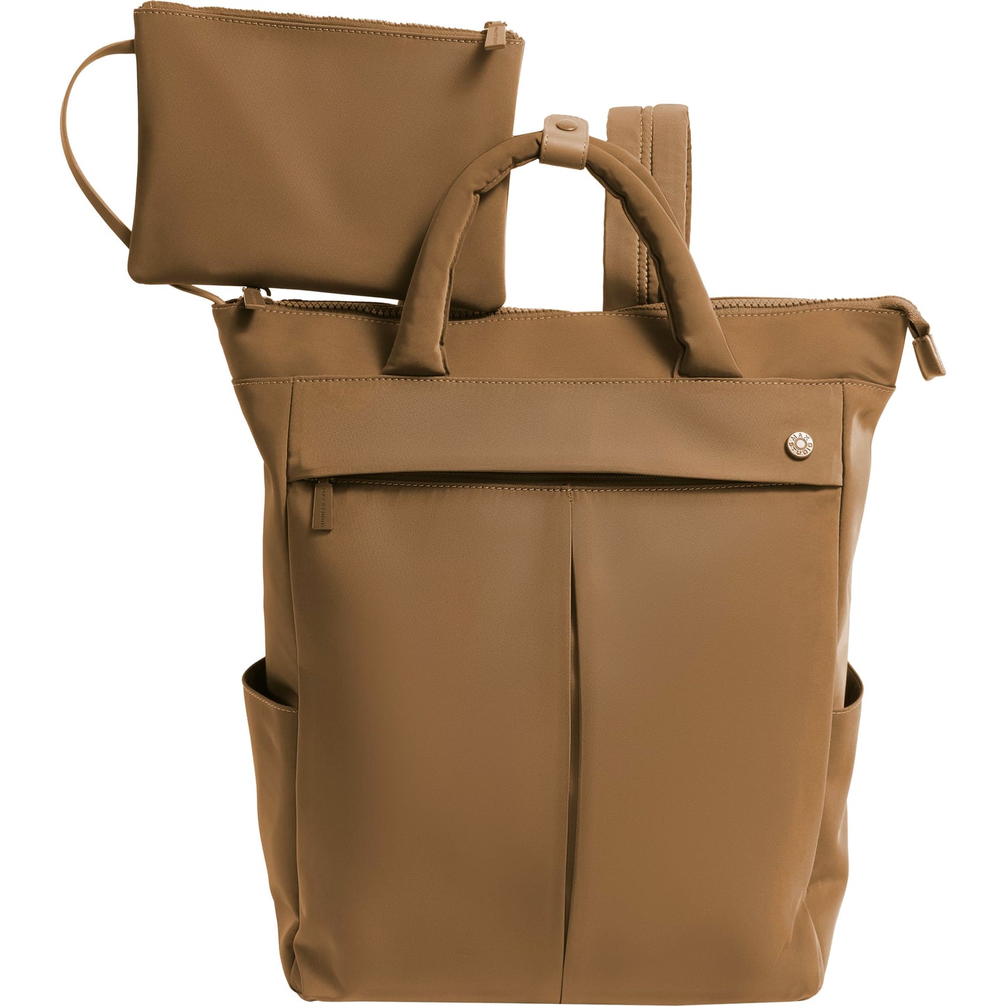 Max Studio The Everly 18 Inch Twill Nylon Workbook Travel Backpack