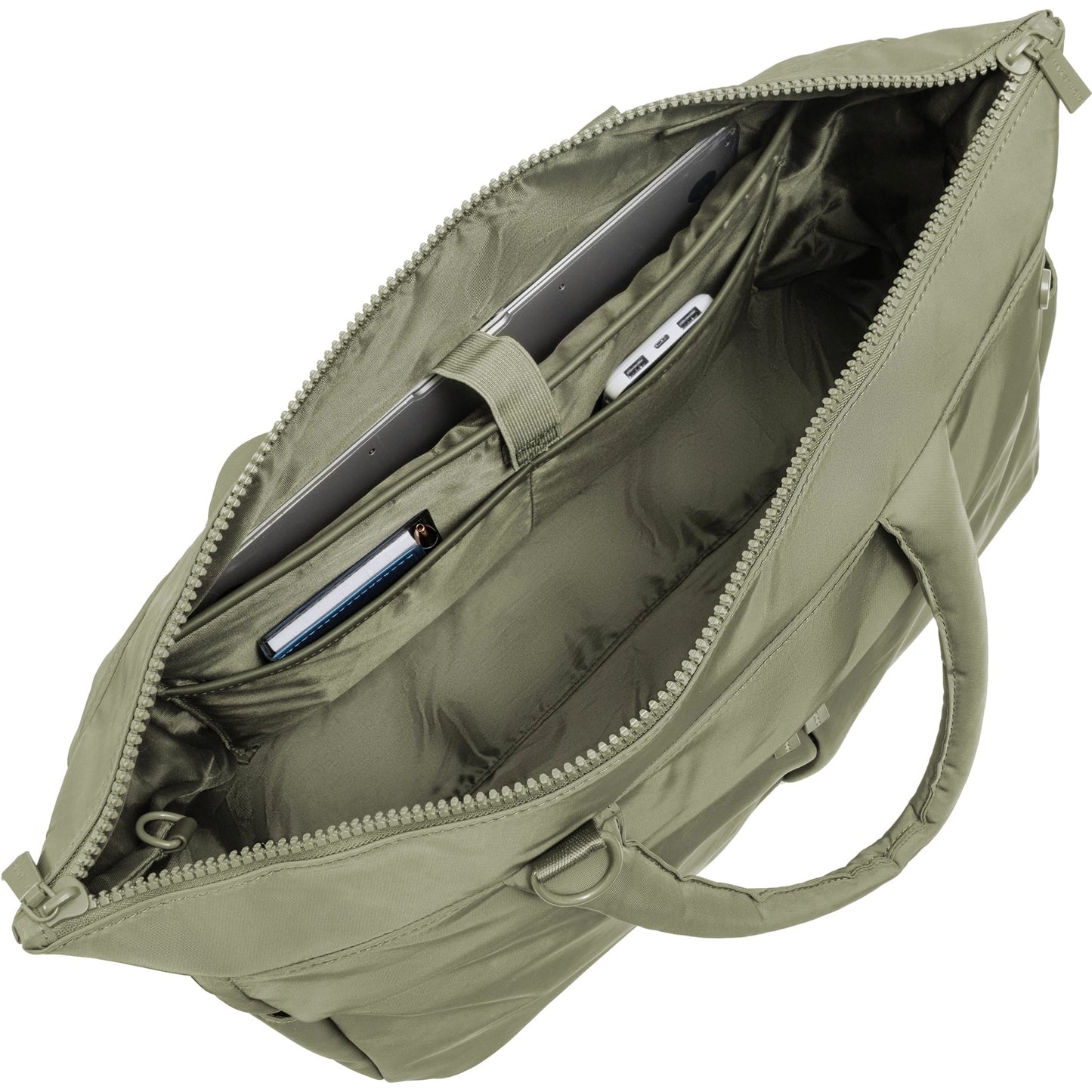 Max Studio The Sylvia 21 Inch Twill Nylon Double Handle Weekender Duffle