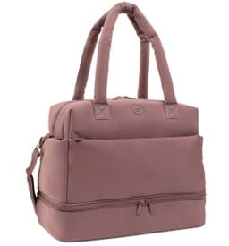 Joan & David The Lainey Sport Nylon Drop Bottom Duffel Bag