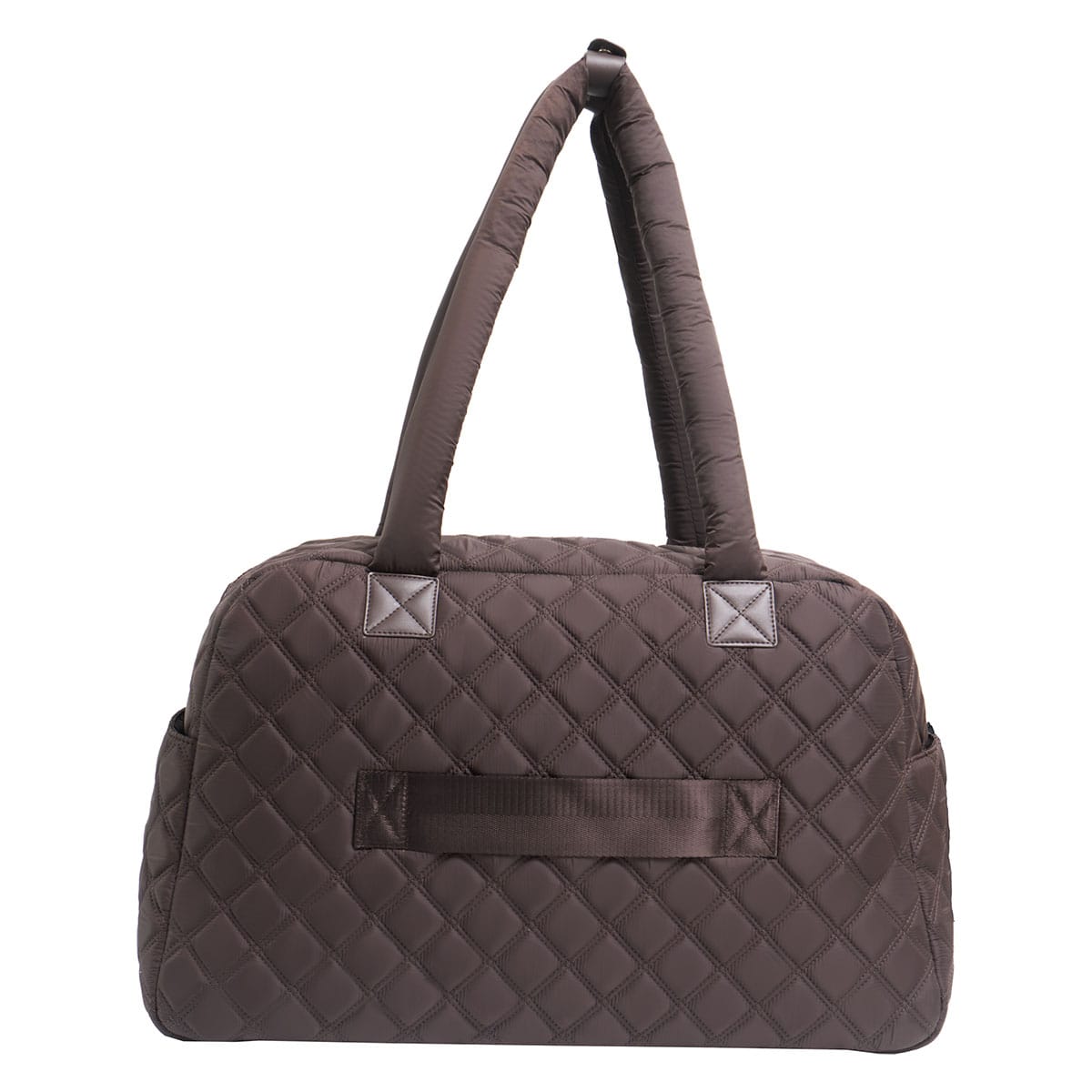 Joan & David Two Pocket Diamond Quilted 22 in. Duffel Bag