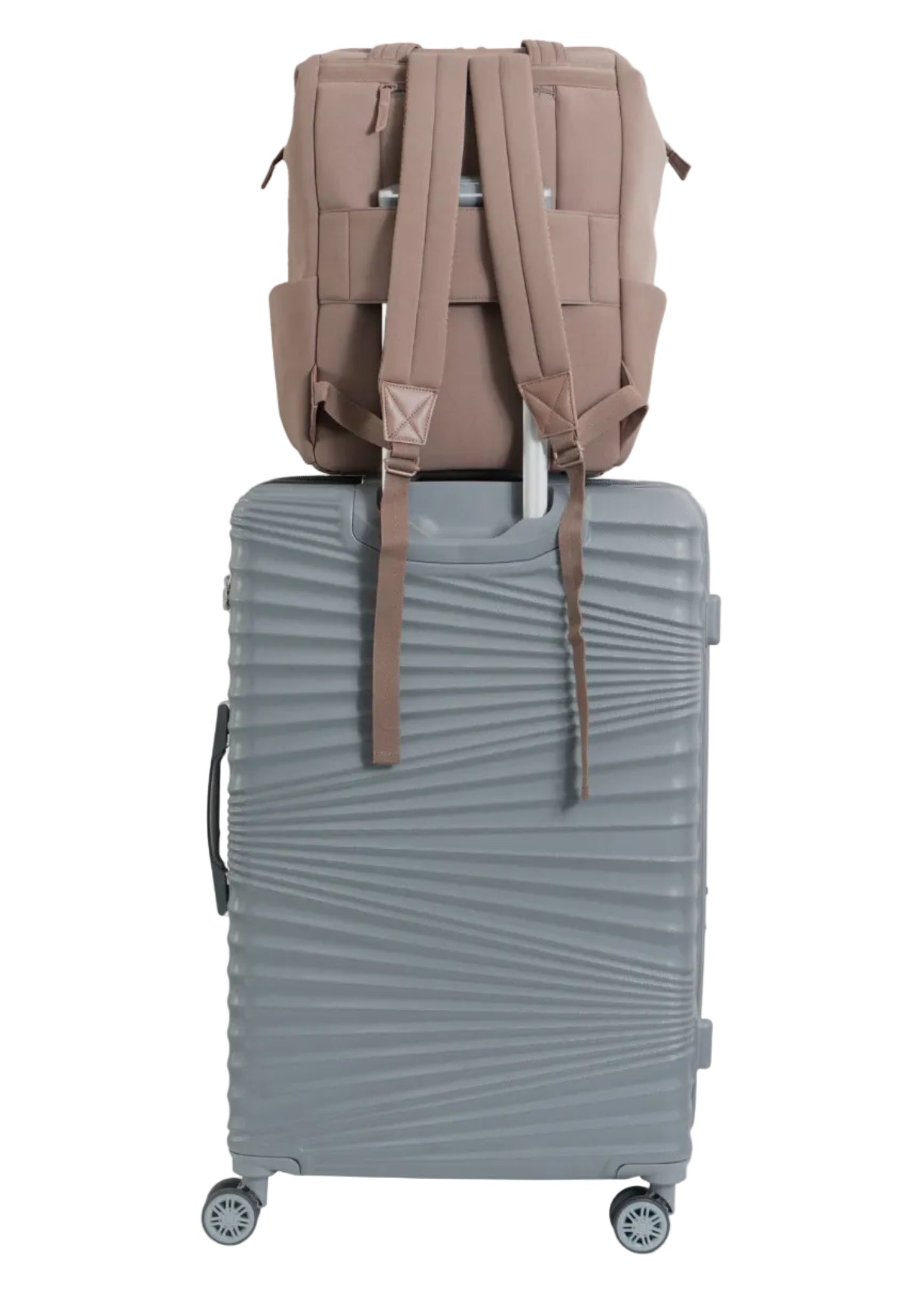 Max Studio The Audrey 18 Inch Neoprene Travel Workbook Backpack