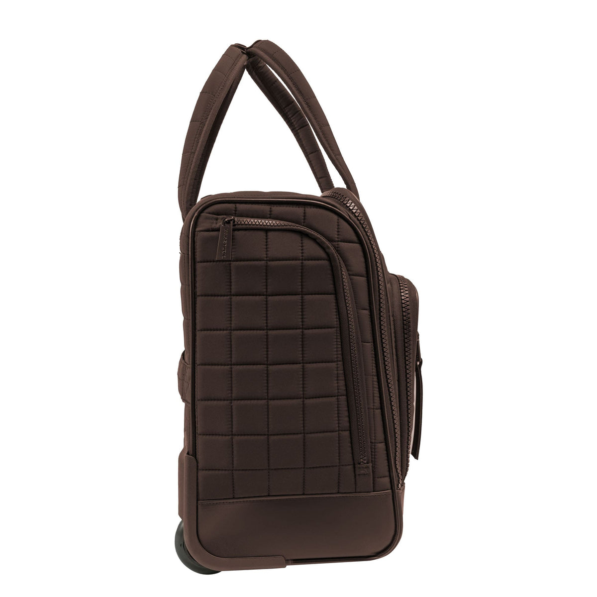 Max Studio The Square Quilted Puffer Nylon 16 Inch Rolling Workbook Underseater