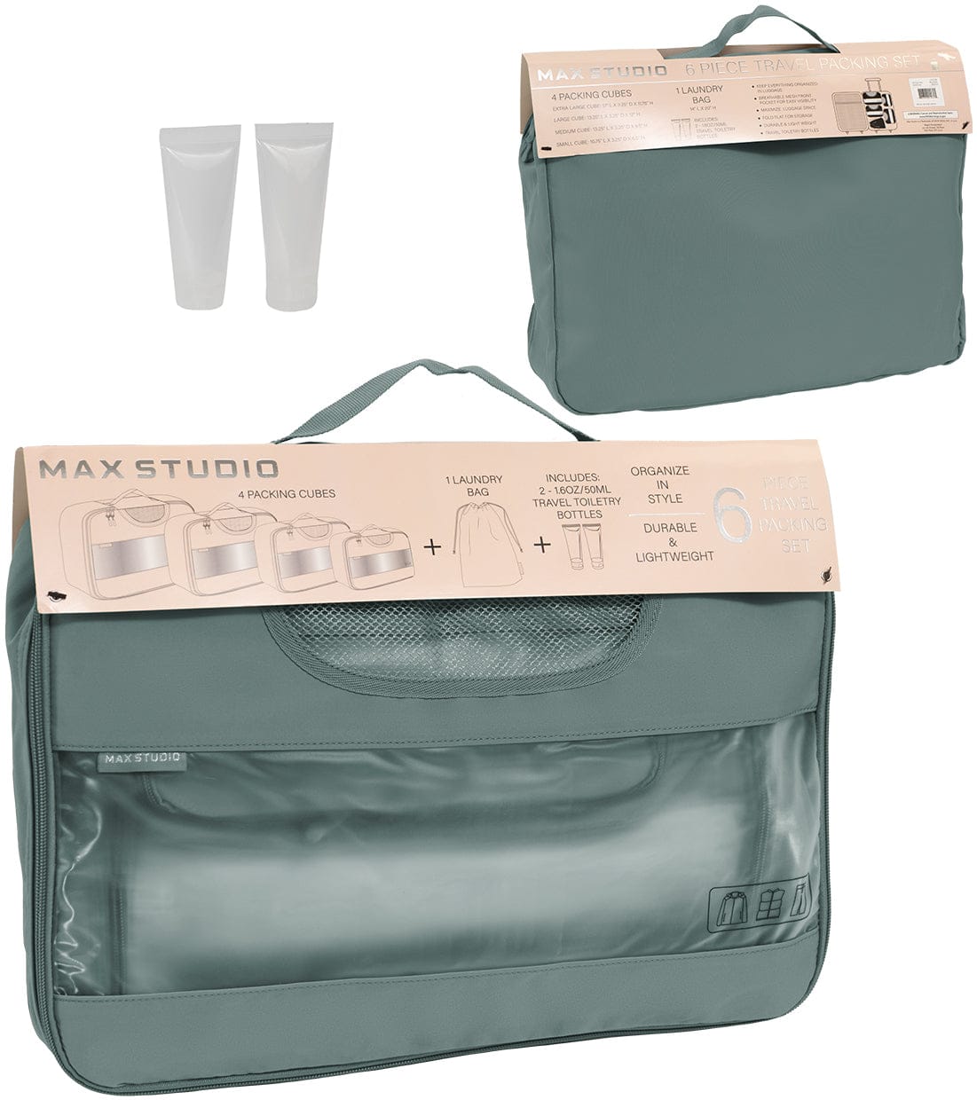 Max Studio Travel Packing Set 6 Piece