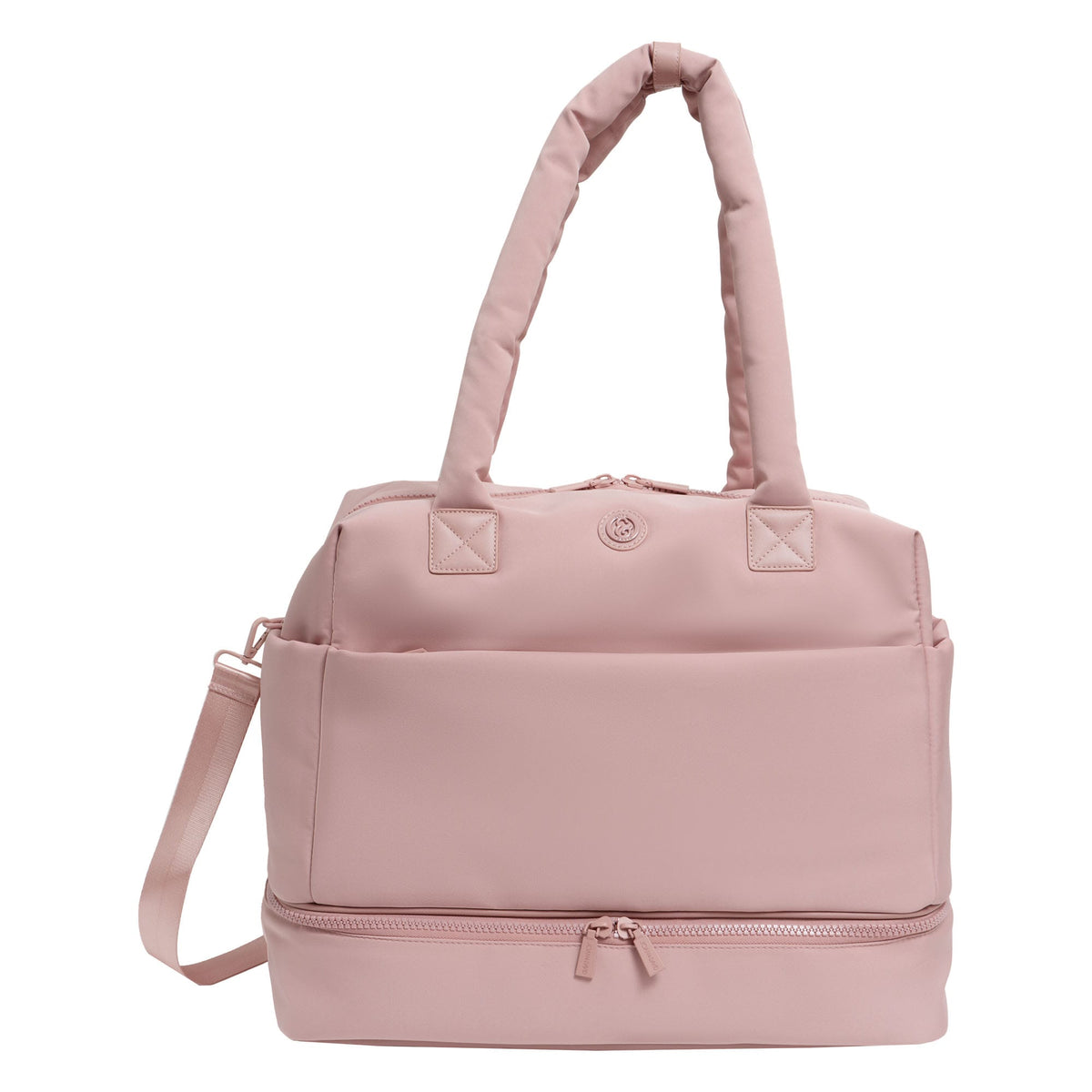 Joan & David The Lainey Sport Nylon Drop Bottom Duffel Bag