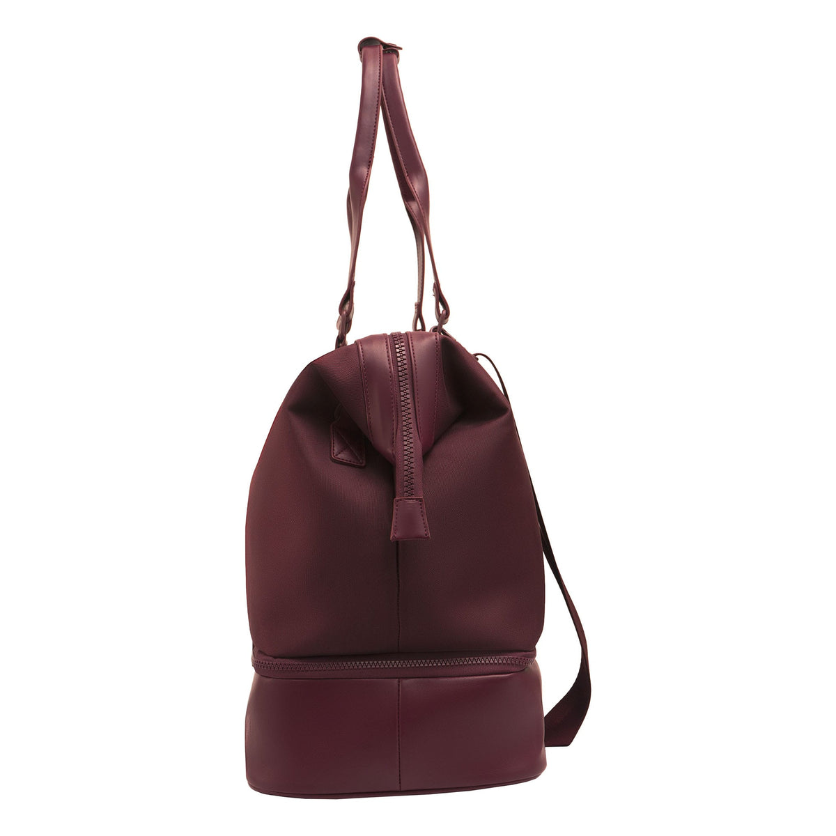 Max Studio The Spencer 20 Inch 1680 Denier Nylon Drop Bottom Weekender Duffle