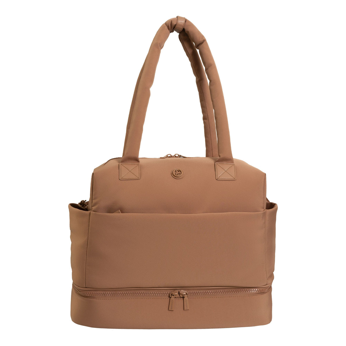 Joan & David The Lainey Sport Nylon Drop Bottom Duffel Bag