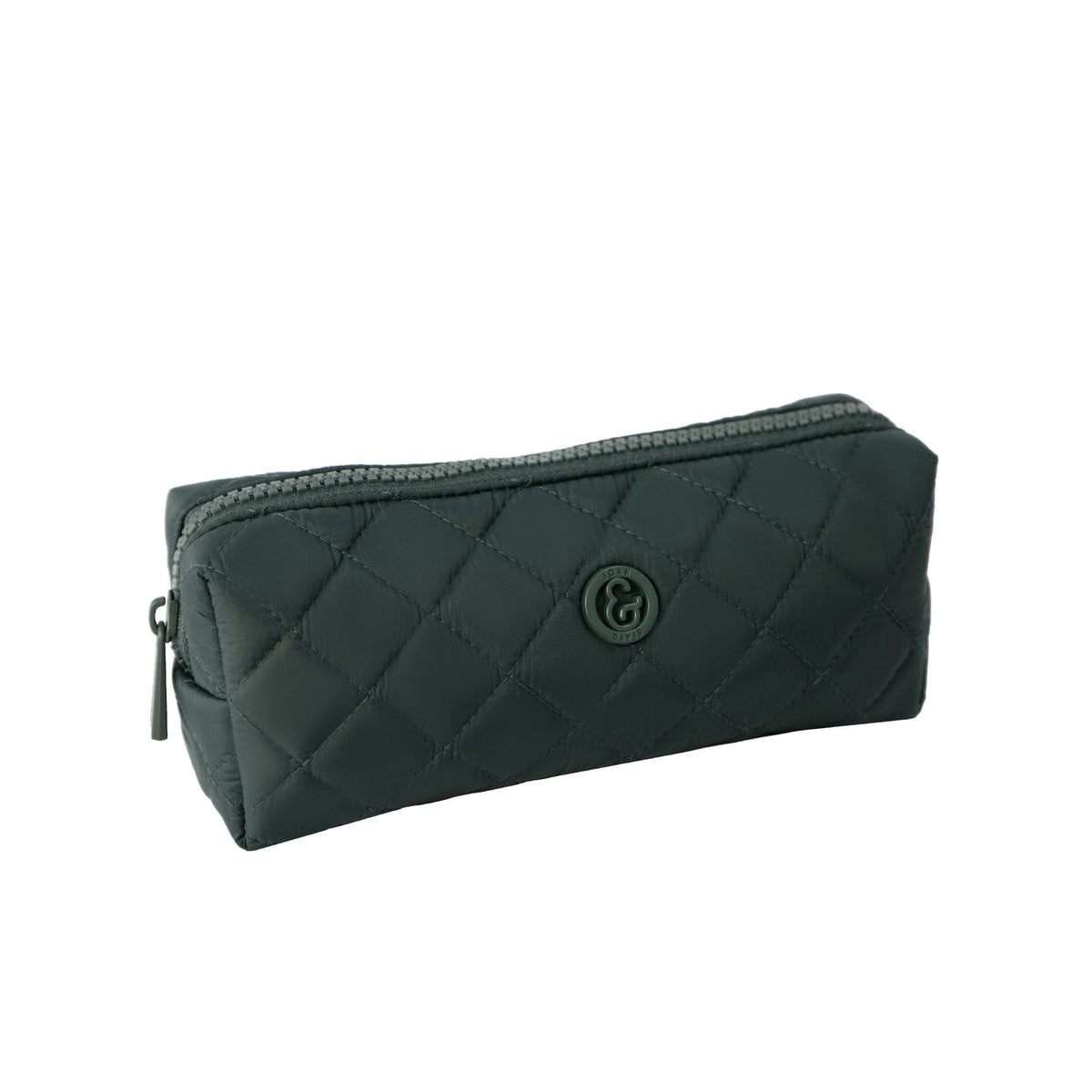 Joan & David The Diamond Quilted Nylon 4 Piece Toiletry Set
