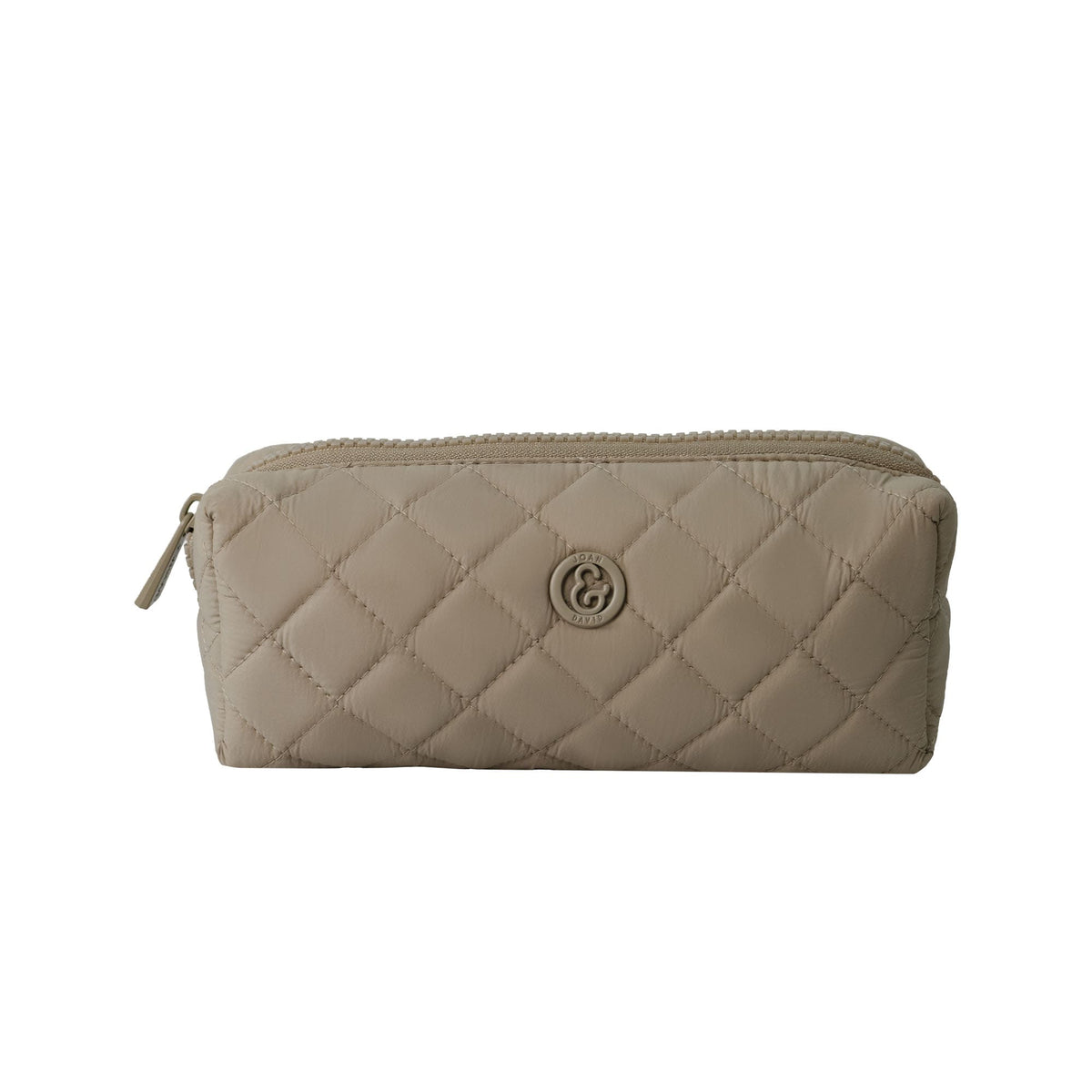 Joan & David The Diamond Quilted Nylon 4 Piece Toiletry Set